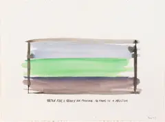 (American b. 1943) by William Wegman, watercolor on paper; acrylic on bark; ink on paper, sold Apr 2006