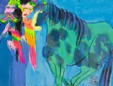 Walasse Ting, (Chinese/American b.1929)