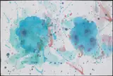 (American 1923-1994) by Sam Francis, watercolor on paper, sold Apr 2006