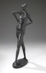 Emilio Greco, (Italian 1913-1995), bronze with black patina (ed. 4)