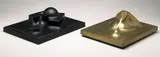Harold Paris, (American 1925-1979), one: vacuum-formed plastic on wood base