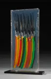 Arman, (American 1928-2005), Untitled (Paintbrushes)