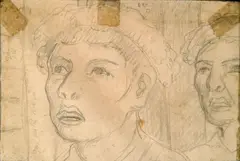 (Mexican 1886-1957) by Diego Rivera, pencil on paper, offered Apr 2006