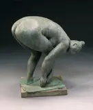 (Costa Rican/Mexican 1912-1998) by Francisco Zúñiga, bronze with green patina, sold Apr 2006