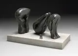 Naum Knop, (Argentinian 1917-1993), bronze with marble base