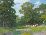 Edward Henry Potthast, In the Woods