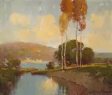 George Thompson-Pritchard, River Landscape