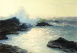Lionel Walden, Crashing Sea, 1904, oil on canvas