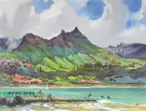 Jade Fon, Olomana Peak, Oahu