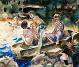 John Edward Costigan, Playing in the Swimming Hole
