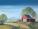 Dale Nichols, The Second Time Around (Nebraska Farm Scene)