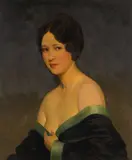 Kenneth Avery, A Portrait of the Artist's Wife, Estelle, 1929, oil on canvas