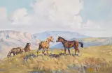 Marjorie Reed, Four Horses in the Hills