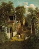 Ransome Gillett Holdridge, View of Oakdale, California