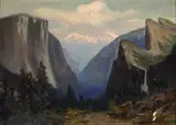 Chris Jorgensen, Yosemite, oil on canvas