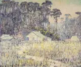 William Posey Silva, Carolina Cabins, Springtime (No. 166)