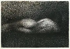 Dušan Džamonja, Nude from the Back, 2004., serigraph on paper