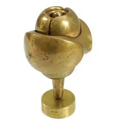 Flower by Belizar Bahorić, 1979., bronze, sold Sep 2026