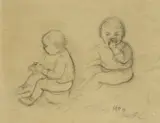 Menci Clement Crnčić, Study of a Small Child