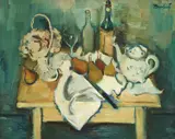 Bruno Bulić, Abundance on the Table, cca. 1930., oil on canvas