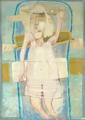 Nives Kavurić-Kurtović, Drowned in Oblivion, 1982., oil on board