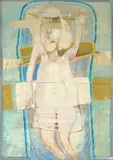 Nives Kavurić-Kurtović, Drowned in Oblivion, 1982., oil on board