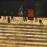 Pedestrian Crossing by Vasilije Jordan, oil on canvas, offered Sep 2026