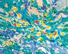 Arboretum by Dalibor Parac, 1981., oil on canvas, offered Sep 2026