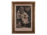 Mimi by Louis Icart, 19th century, Etching, drypoint, paper, sold Mar 2022