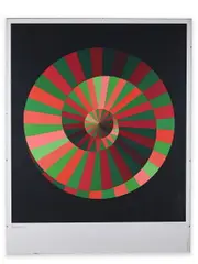 Viktor Vasarely, Circular Emblem, 1972, Serigraphy, paper
