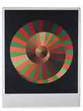 Viktor Vasarely, Circular Emblem, 1972, Serigraphy, paper