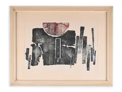 Pavel Nešleha, Music, 1965, Lithography, paper