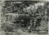 Gerhard Richter, Abstraktes Foto, 1989, Silbergelatineabzug auf Kunststoffplatte, im Originalpassepartout