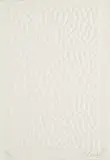 Günther Uecker, Ohne Titel, 1995, Prägedruck auf Hahnemühle (Wasserzeichen). Mit Ausstellungskatalog
