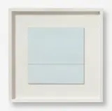Antonio Calderara, "Orizzonte Bicromo", 1968/69, Öl auf Holz
