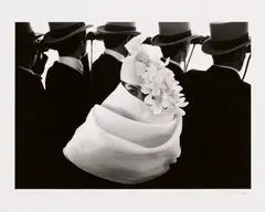 Frank Horvat, Givenchy Hat A (For Jardin des Modes), 1959, Gelatinesilberabzug von 1996