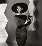 F.C. Gundlach, Das kleine Schwarze. Etude in hell/dunkel Heinz Oestergaard Judy Dent, Berlin, 1962, Gelatinesilberabzug
