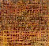 Markus Linnenbrink, "Selbstportrait III", 2002, Kunstharz und Acryl auf Holz