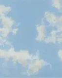 Stefan Sehler, Ohne Titel (clouds #18), 2023, Öl und Acryl hinter Acrylglas auf Maße: 100 x 80cm