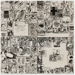 Richard Allen Morris, Salon Style, 1963, Öl auf Leinwand