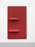 Meuser, Ohne Titel (Wandlung), 1989, Stahl und Ölfarbe