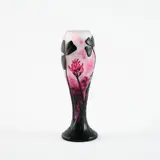 Cristallerie Daum, Kleine Vase mit Kleeblatt