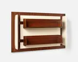Gio Ponti, Hinterleuchtetes Wandregal aus der Serie "Parete Organizzata"