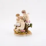 Meissen, Allegorie - Die Arithmetik, Vor 1924, Porzellan, polychrom und gold staffiert