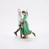 Meissen, Tanzende Schlittschuhläufer, Vor 1924, Porzellan, polychrom staffiert