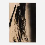 Hans Hartung, P10-1976-H20, 1976, acrylic and ink on baryte cardboard