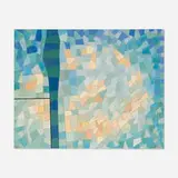 Oskar Fischinger, Dwelling, 1965, oil on canvas