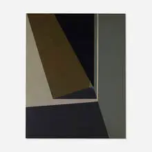 Scene of a Dream by Helen Lundeberg, 1961, oil on canvas, sold Oct 2021