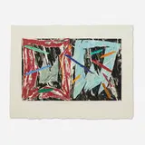 Charles Arnoldi, Untitled, 1986, monotype in colors