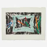 Charles Arnoldi, Untitled, 1986, monotype in colors